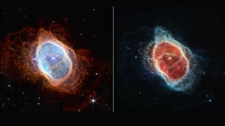 Nebulosa de Anel do Sul - NASA, ESA, CSA, E STScI - NASA, ESA, CSA, E STScI