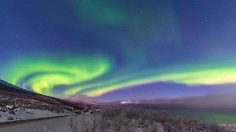 As observações da aurora boreal costumam acontecer em Abisko entre meados de agosto e o mês de abril. - Getty Images - Getty Images