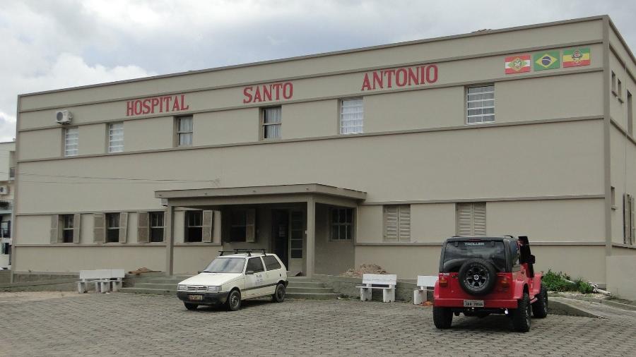 Troca de bebês ocorreu no Hospital Santo Antônio, em Armazém (SC) - Divulgação