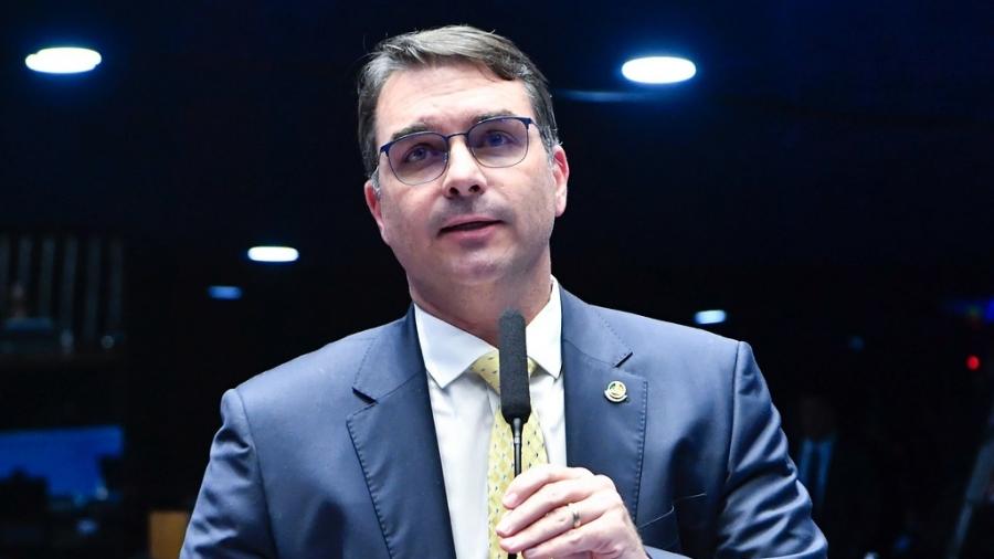 Flávio Bolsonaro (PL-RJ) disse que voto impresso vai continuar sendo pauta bolsonarista - Waldemir Barreto/Agência Senado