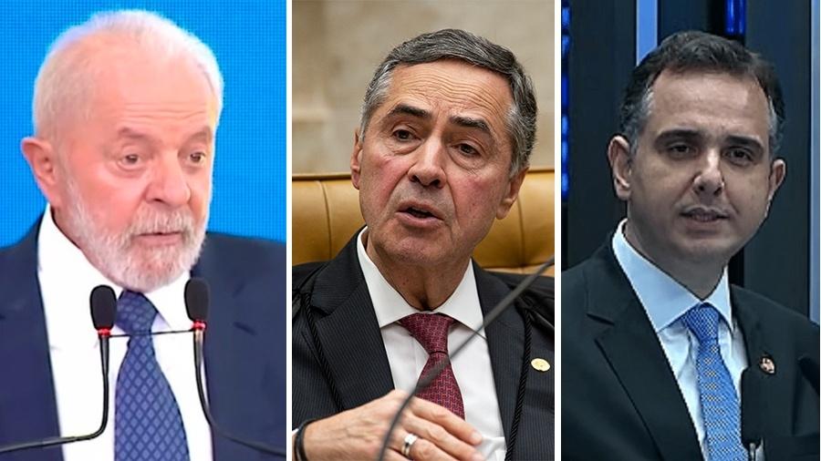 Lula, Barroso e Pacheco não devem conversar sobre o discurso do evento de 8/1