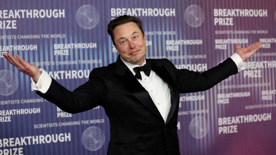 Elon Musk em evento em Los Angeles