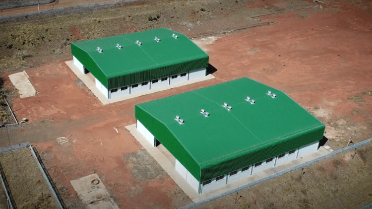 Estrutura também conta com prédios para incubadoras