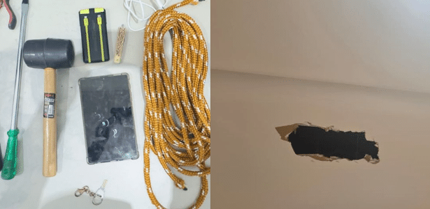 Homem é preso ao tentar invadir joalheria pelo forro de shopping em SP
