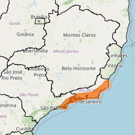 Alerta laranja foi emitido para regiões de São Paulo e Rio de Janeiro Alerta laranja foi emitido para regiões de São Paulo e Rio de Janeiro