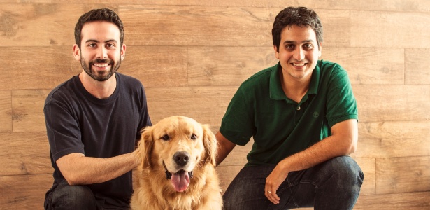 Fernando Gadotti (à esq.) e Eduardo Baer são sócios na DogHero, criada em 2014 - Divulgação
