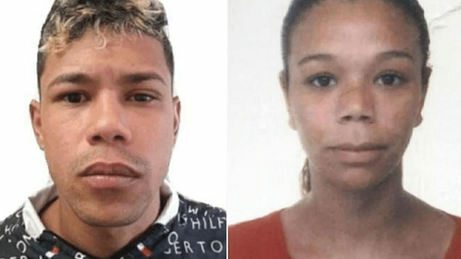 O casal Anderson Olívio Bueno Miranda, 28, e Bruna Bispo Dias, 20, e mais duas crianças foram mortos na chacina - Reprodução/Facebook