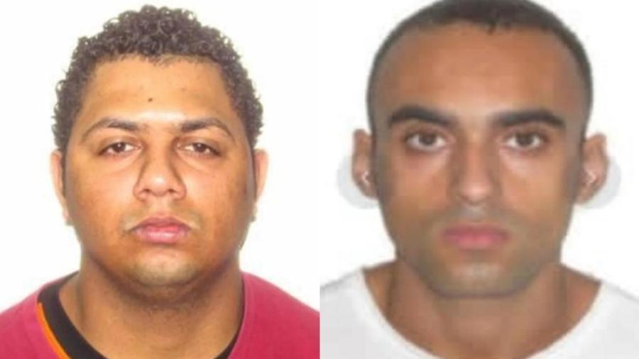 Felipe Silva de Lima e Rafael de Almeida Araujo foram identificados como suspeitos do tiroteio em SP - Reprodução/Polícia Civil