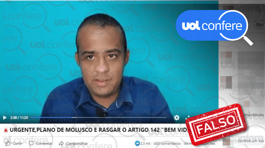 9.nov.2022 - Alexandre de Moraes não foi indicado ao STF pelo PT - Arte/UOL sobre Reprodução/Facebook