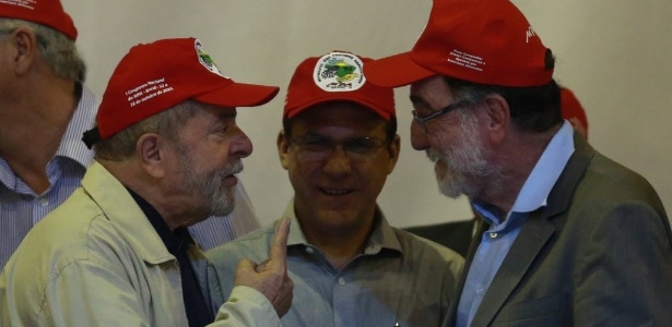 O ex-presidente Luiz Inácio Lula da Silva participa da abertura do I Congresso Nacional do Movimento dos Pequenos Agricultores - Jorge Araújo/Folhapress