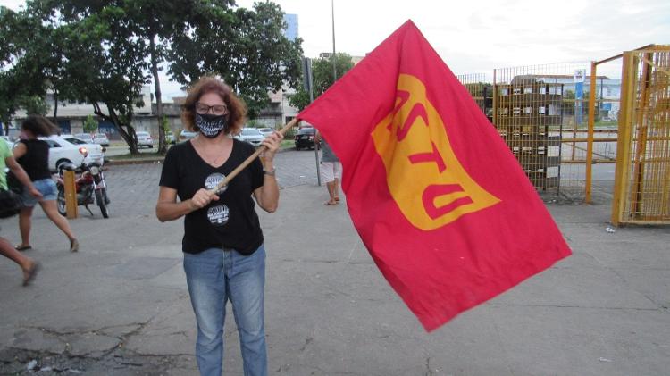 Cláudia Ribeiro, candidata à prefeitura do Recife pelo PSTU - Reprodução/Facebook PSTU Pernambuco - Reprodução/Facebook PSTU Pernambuco