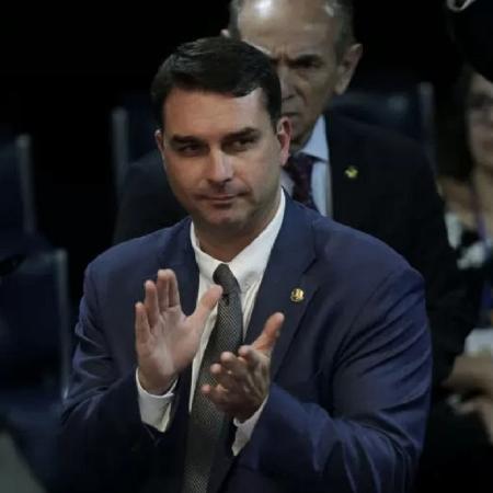 O senador Flávio Bolsonaro, filho do presidente Jair Bolsonaro - Arquivo - Pedro Ladeira/Folhapress