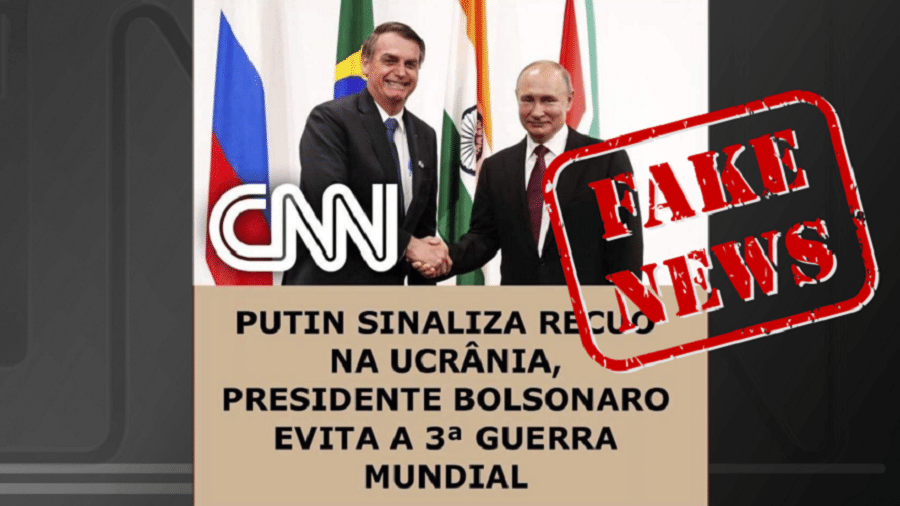 A CNN Brasil classificou a postagem de Salles como "fake news" - Reprodução/CNN Brasil