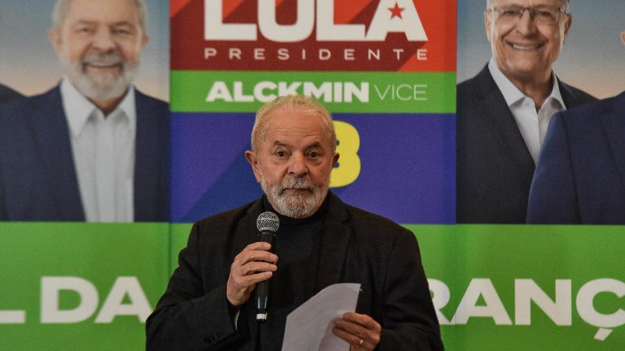 O ex-presidente Lula (PT) durante reunião com governadores sobre segurança pública em São Paulo - ROBERTO CASIMIRO/FOTOARENA/FOTOARENA/ESTADÃO CONTEÚDO
