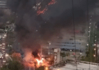 Terror no ES: ônibus são incendiados e metralhados durante ataques; vídeo - Reprodução/Redes Sociais