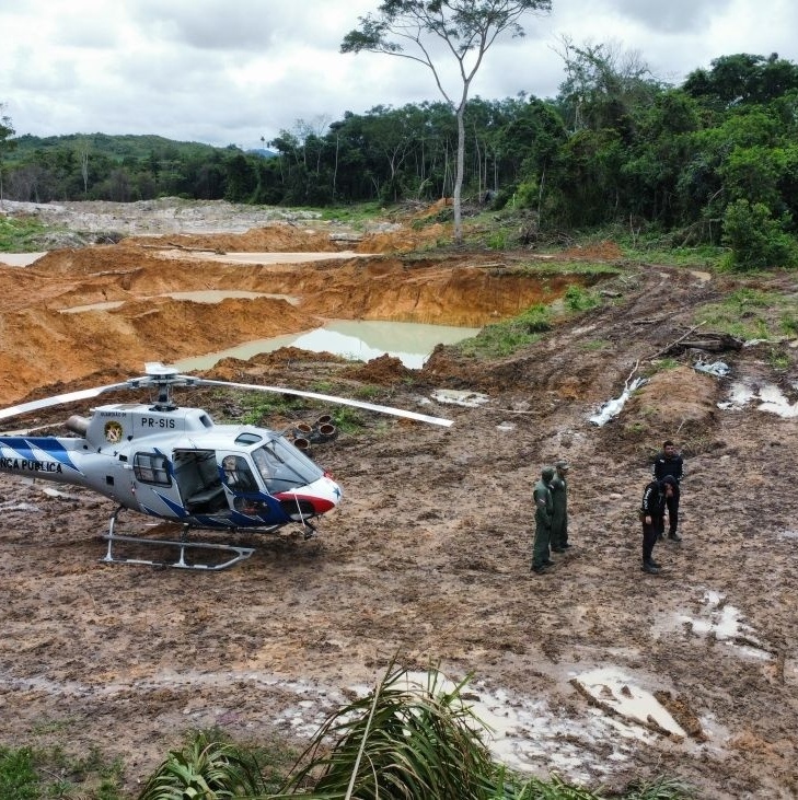 No Pará, novo impulso de fiscalização sufoca garimpo ilegal