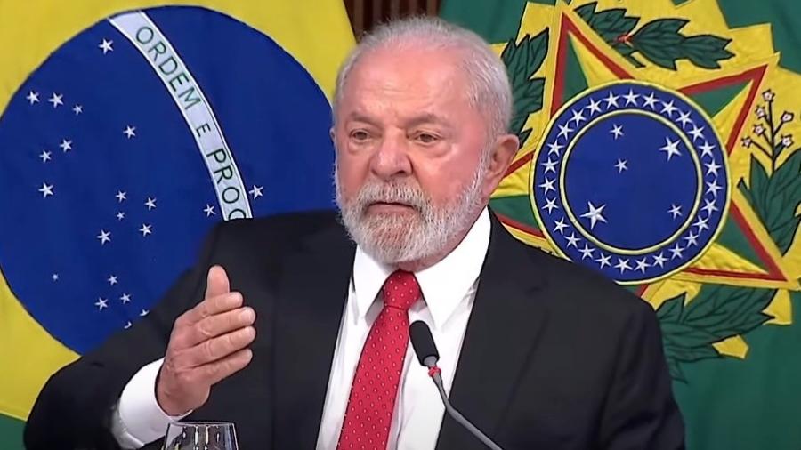 Presidente Lula em reunião ministerial com equipes da área industrial e de produção - Reprodução/EBC