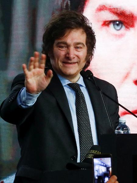 Javier Milei, candidato a presidente da Argentina