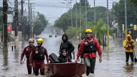 NELSON ALMEIDA - 12.mai.2024/AFP