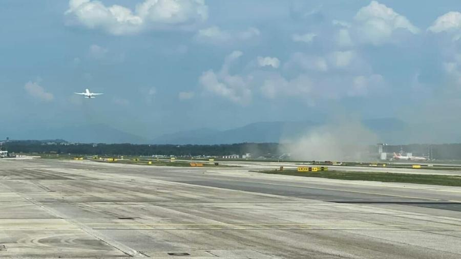 Avião precisou retornar ao aeroporto de Milão, na Itália