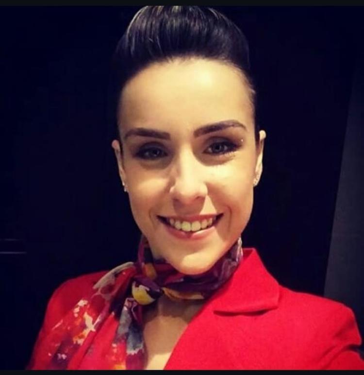 Débora Soper Ávila, comissária de bordo e uma das vítimas do acidente aéreo em Vinhedo (SP) 