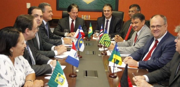Reunião entre governadores e futuros governadores do Nordeste - André Oliveira/Divulgação