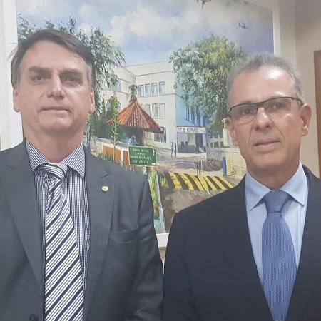 Jair Bolsonaro e Bento Albuquerque  - Reprodução/Twitter/@jairbolsonaro