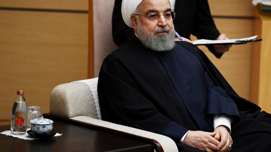 "Desde que o coronavírus chegou, ninguém veio em nossa ajuda", disse Hassan Rouhani - 