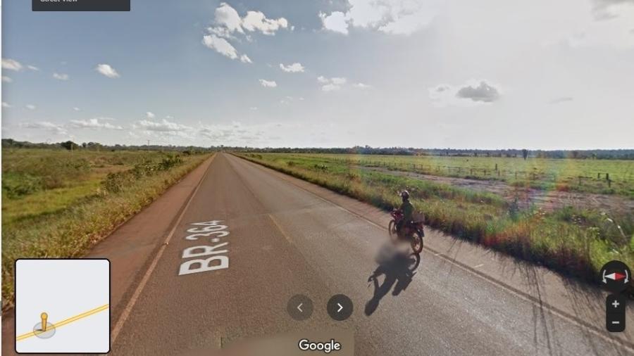 Zona rural de Vista Alegre do Abunã, distrito de Porto Velho (RO), onde o Ibama fez autuações em outubro de 2019 - Reprodução/Google Earth