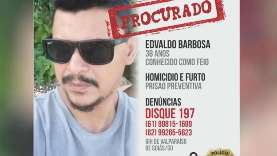 Homem de 38 anos é suspeito de matar próprio chefe, roubar cartões dele e fugir em Valparaíso de Goiás; crime ocorreu em maio, mas suspeito foi considerado foragido nesta semana - Polícia Civil de Goiás/Reprodução