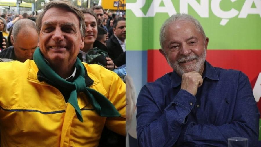 Bolsonaro e Lula (montagem) - Reuters E EPA