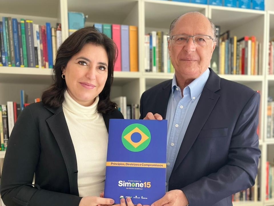 Tebet se reúne com Alckmin e almoça com Lula para declarar apoio