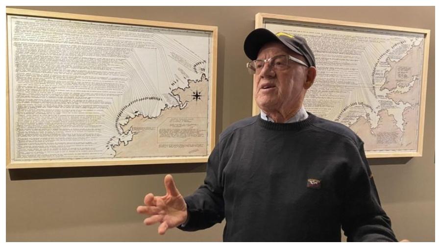 Pepe de Olegario documenta há 40 anos os destroços de naufrágios perdidos no litoral da Galícia - RAQUEL CINTRA PRYZANT