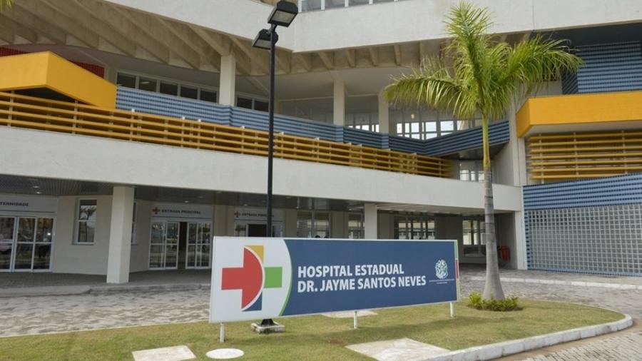 Hospital Dr. Jayme Santos Neves, em Serra, no Espírito Santo - Reprodução/SES Espírito Santo