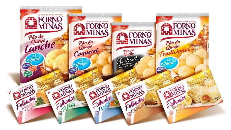 Pães de queijo e outros produtos da empresa Forno de Minas - Divulgação/Forno de Minas
