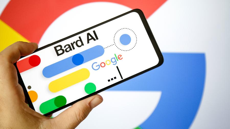 Bard é o chatbot inteligente do Google que começa a ser liberado no Brasil em português brasileiro - Luis Lima Jr/Fotoarena/Folhapress