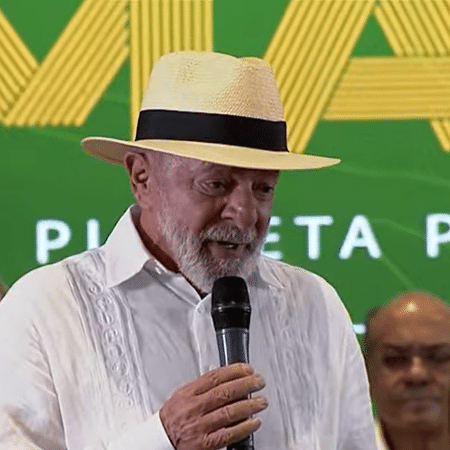 Lula critica Trump em evento de anúncio de investmentos em Belém (PA) para a COP-30, conferência mundial do clima da ONU