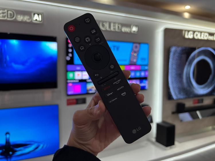 Novo controle remoto das TVs LG Novo controle remoto das TVs LG