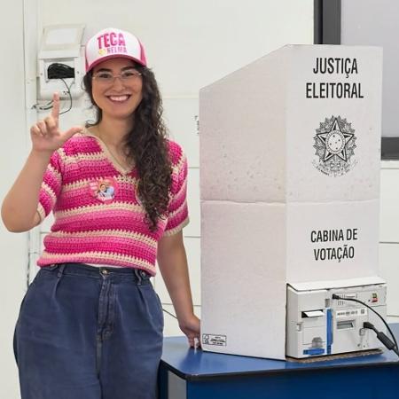 Teca Nelma (PT) durante votação do dia 4