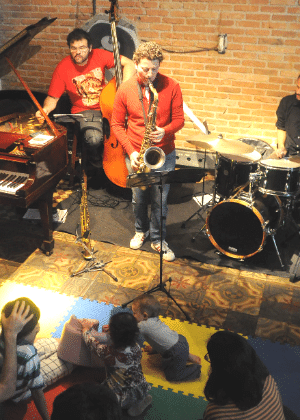 Clube Jazz B, em São Paulo, dedica as programações de sábado ao público infantil - Divulgação