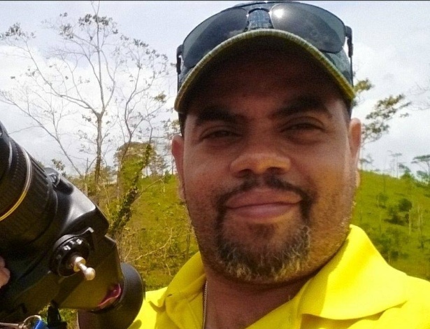 O jornalista nicaraguense Ángel Gahona, morto durante manifestações - Reprodução/Facebook