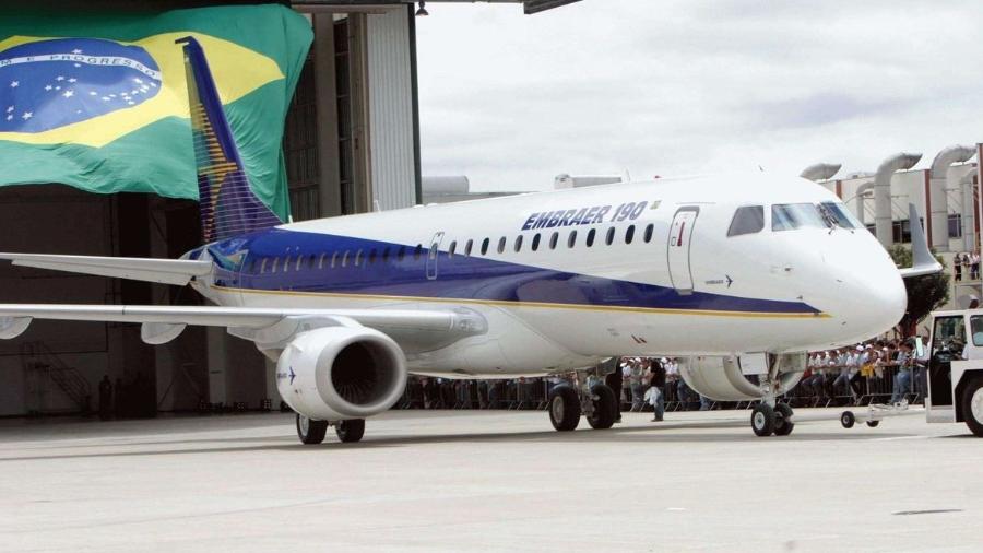 A Embraer estima um aumento de 15% a 25% de aeronaves entregues este ano - Antonio Milena/Agência Brasil