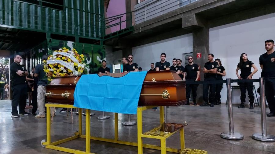 Colegas homenagearam o delegado da PF Roberto Moreira da Silva Filho, morto sábado (27) em Mato Grosso - Divulgação/Polícia Federal