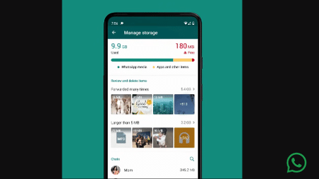 Armazenamento cheio? Aprenda a apagar fotos, GIFs e vídeos baixados do  WhatsApp - Olhar Digital