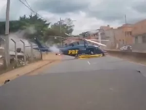 BH: Morre motorista resgatado por helicóptero da PRF que fez pouso forçado