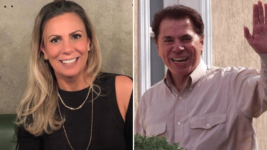 Carla e Silvio Santos; ela testemunhou início se sequestro do apresentador e foi chamada à casa dele depois