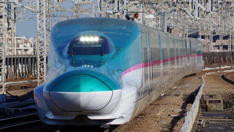 22.jun.2019 - Uma lesma pode ter causado a interrupção da circulação de trens na ilha de Kyushu, no Japão - NHSRCL