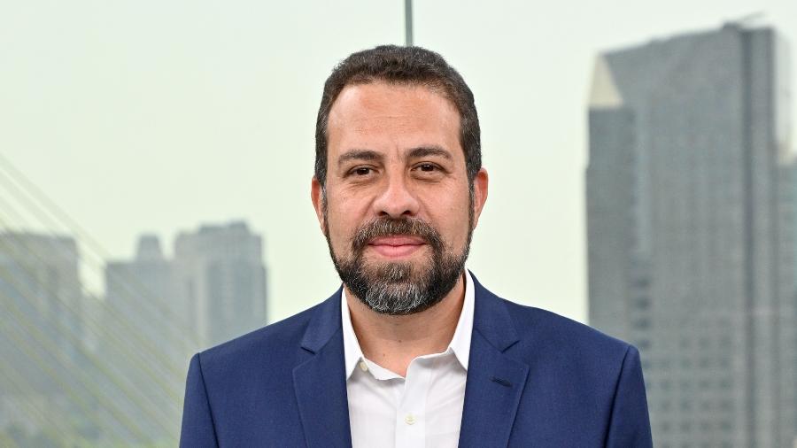 O candidato à Prefeitura de São Paulo Guilherme Boulos (PSOL)  - TV Globo/Bob Paulino