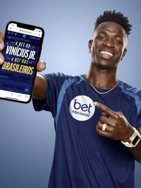 Vini Jr. é embaixador da Betnacional