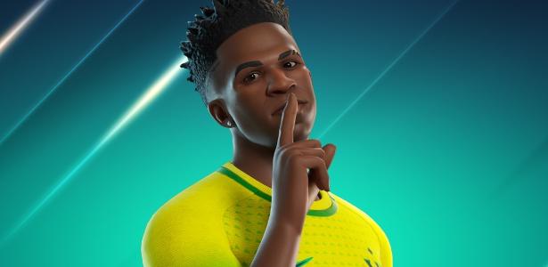 Vini Jr entra no Fortnite e diz não temer provocação de adversários